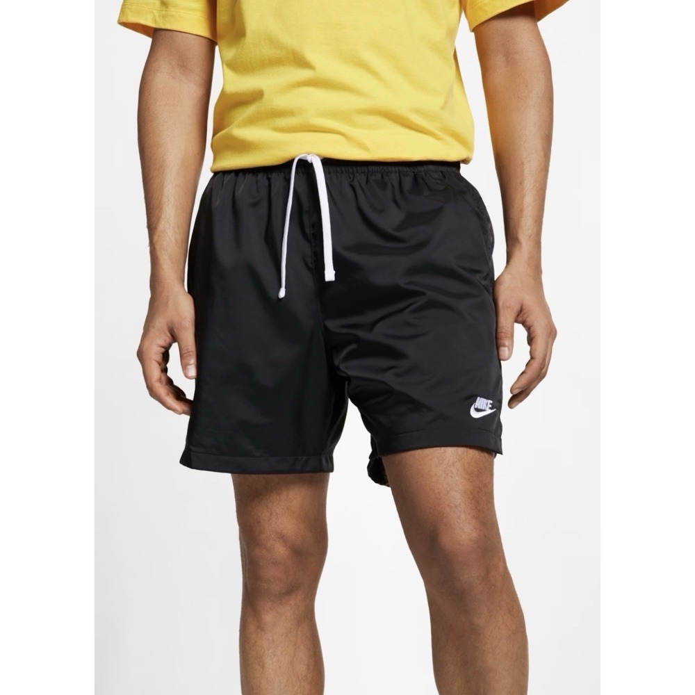 NEW! Nike MEN's Sportswear Woven Flow Shorts Black SZ S
